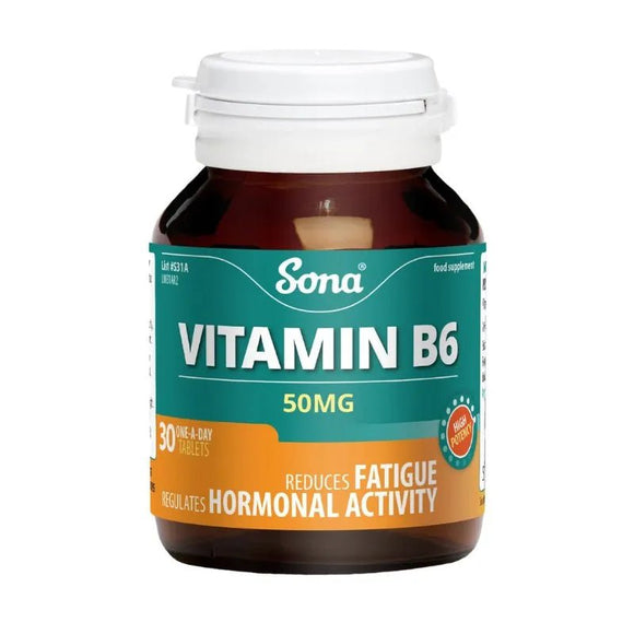 Sona B6 50mg Tablets 30 Pack - O'Sullivans Pharmacy