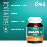 Sona B6 50mg Tablets 60 Pack - O'Sullivans Pharmacy - Vitamins - 5390612003151