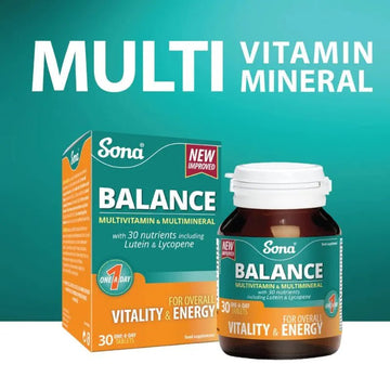 Sona Balance Tablets 30 Pack - O'Sullivans Pharmacy