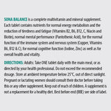 Sona Balance Tablets 60 Pack - O'Sullivans Pharmacy - Vitamins - 5390612006251