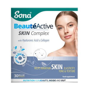 Sona Beaute Active - Skin Capsules 30 Pack - O'Sullivans Pharmacy - Vitamins - 5390612005513