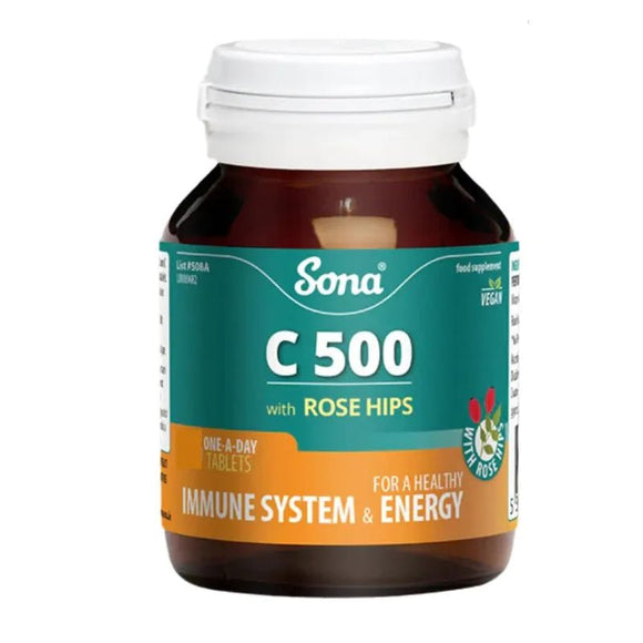 Sona C500 Vitamin C 500mg Tablets 125 Pack - O'Sullivans Pharmacy
