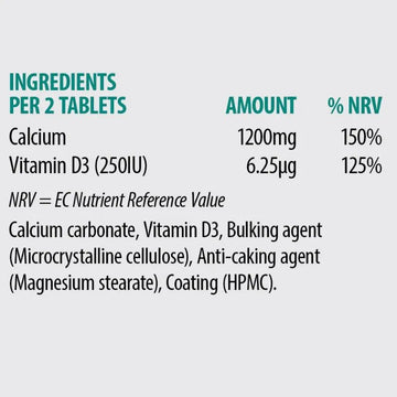 Sona Calcium 600mg Plus Vitamin D Tablets 90 Pack - O'Sullivans Pharmacy