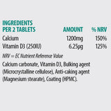 Sona Calcium 600mg Plus Vitamin D Tablets 90 Pack - O'Sullivans Pharmacy