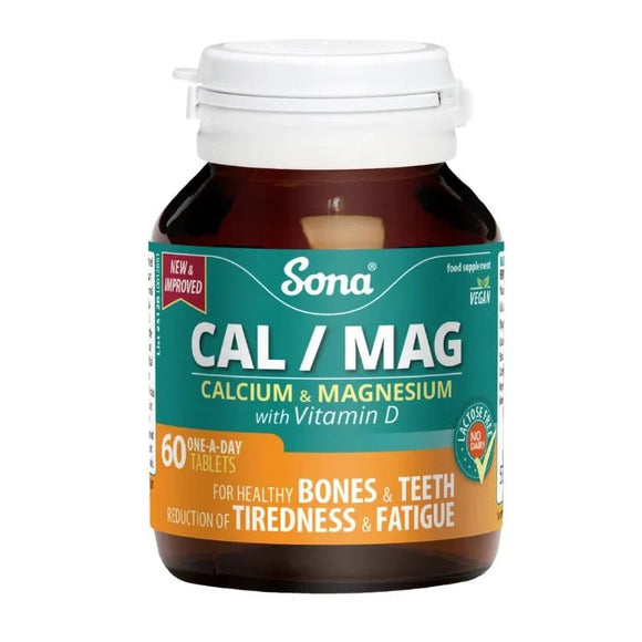 Sona Cal/Mag/Vit D3 Tablets 60 Pack - O'Sullivans Pharmacy