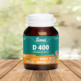 Sona D400 Tablets 90 Pack - O'Sullivans Pharmacy - Vitamins - 5390612007456