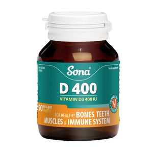 Sona D400 Tablets 90 Pack - O'Sullivans Pharmacy - Vitamins - 5390612007456