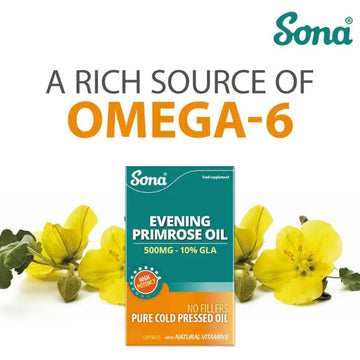 Sona Evening Primrose Oil 500mg Capsules 60 Pack - O'Sullivans Pharmacy