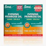 Sona Evening Primrose Oil 500mg Capsules Twin Pack 2 X 60 - O'Sullivans Pharmacy