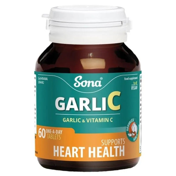 Sona Garlic and Vitamin C Tablets 60 Pack - O'Sullivans Pharmacy