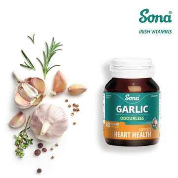 Sona Garlic Odourless Capsules 60 Pack - O'Sullivans Pharmacy - Vitamins -