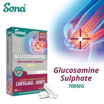 Sona Glucosamine Capsules 60 Pack - O'Sullivans Pharmacy - Vitamins -