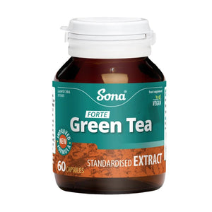 Sona Green Tea Forte Capsules 60 Pack - O'Sullivans Pharmacy - Vitamins - 5390612013914