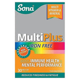 Sona Multiplus Iron Free Tablets 30 Pack - O'Sullivans Pharmacy