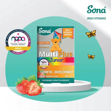 Sona Multiplus Junior Chewable Sugar Free Tablets 30 Pack - O'Sullivans Pharmacy