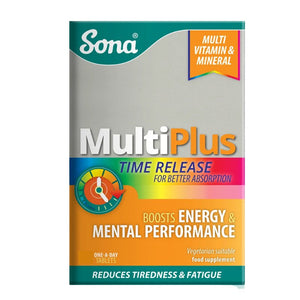 Sona Multiplus Time Release Tablets 60 Pack - O'Sullivans Pharmacy - Vitamins - 5390612002680