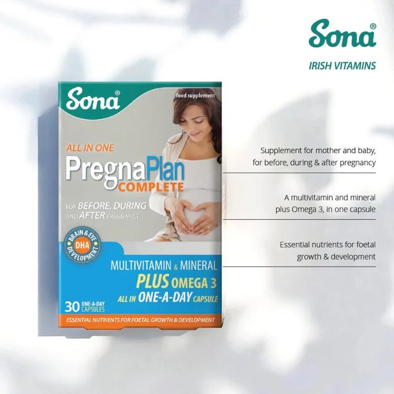 Sona PregnaPlan Complete Capsules 30 Pack | O'Sullivans