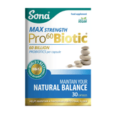 Sona Pro60Biotic Capsules 30 Pack - O'Sullivans Pharmacy - Vitamins - 5390612009818