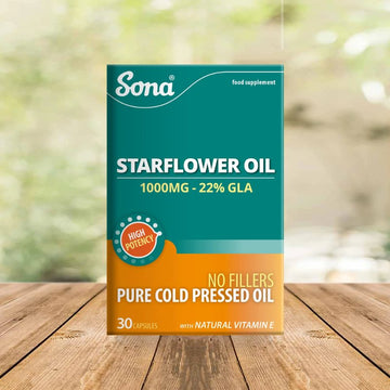 Sona Starflower Oil 1000mg Capsules 30 Pack - O'Sullivans Pharmacy - Vitamins - 5390612005087