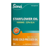 Sona Starflower Oil 1000mg Capsules 30 Pack - O'Sullivans Pharmacy - Vitamins - 5390612005087