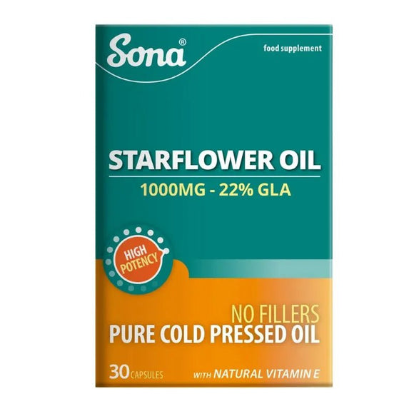 Sona Starflower Oil 1000mg Capsules 30 Pack - O'Sullivans Pharmacy