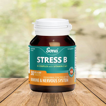 Sona Stress B Tablets 30 Pack - O'Sullivans Pharmacy - Vitamins - 5390612003007