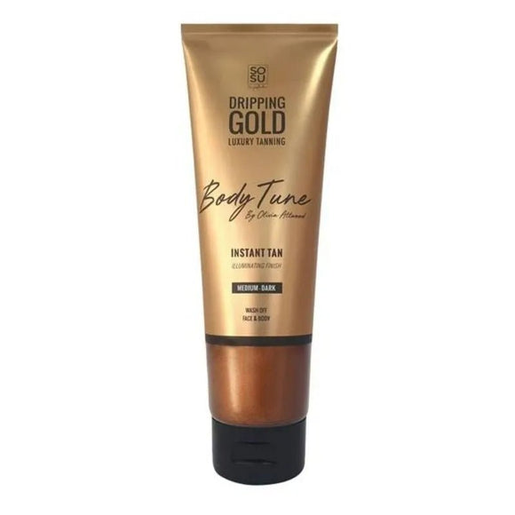 SoSu Dripping Gold Body Tune Instant Medium Dark Tan 125ml - O'Sullivans Pharmacy