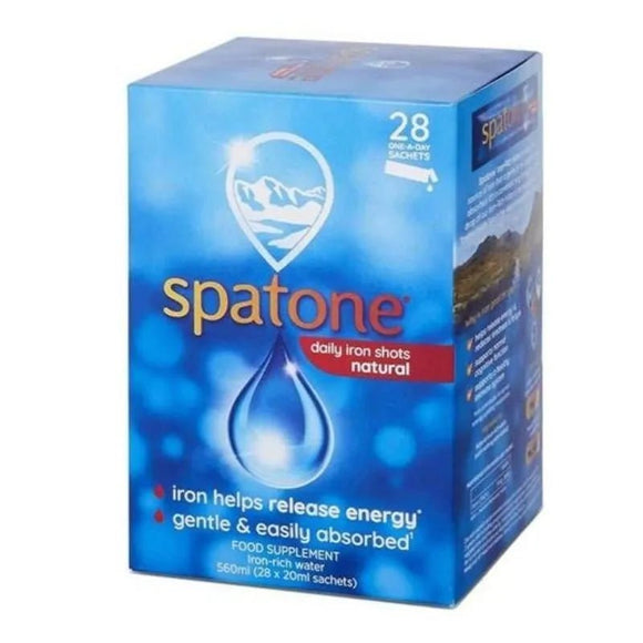 Spatone Natural Liquid Iron Supplement Sachets 28 Pack - O'Sullivans Pharmacy
