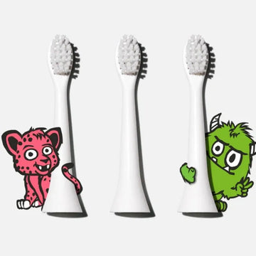 Spotlight Kids Electric Toothbrush Replacement Heads White 3 Pack - O'Sullivans Pharmacy
