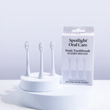 Spotlight Sonic Brush Replacement Heads In White - O'Sullivans Pharmacy - Toiletries - 5391531560800