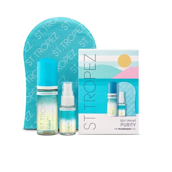 St Tropez Self - Tan Purity Mini Kit (Mousse, Face Mist & Mitt) - O'Sullivans Pharmacy