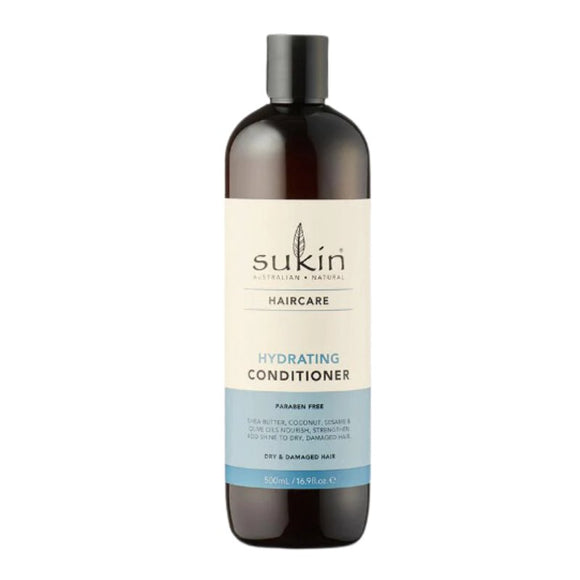 Sukin Hydrating Conditioner 500ml - O'Sullivans Pharmacy - Bath & Shower - 9327693006890