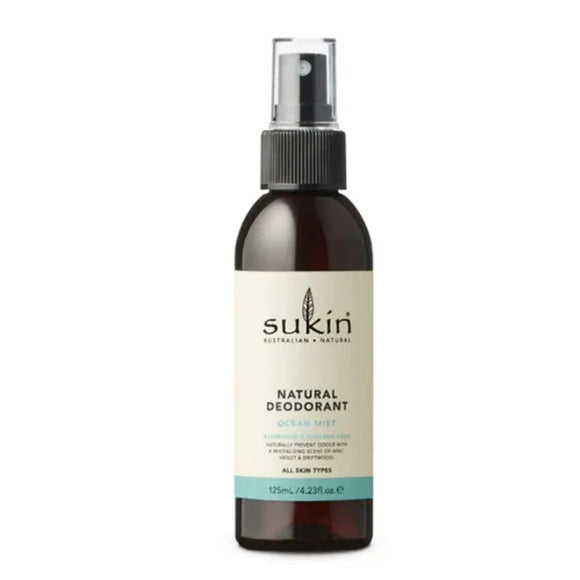 Sukin Ocean Mist Deodorant 125ml - O'Sullivans Pharmacy