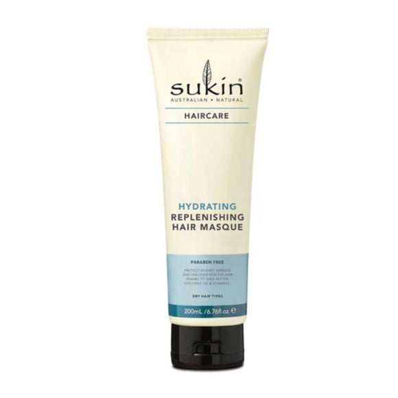 Sukin Replenishing Hydrating Hair Masque 200ml - O'Sullivans Pharmacy - Haircare - 9327693007934