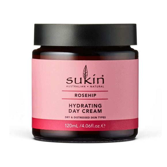 Sukin Rosehip Oil Day Cream 120ml - O'Sullivans Pharmacy - Bath & Shower - 9327693002687