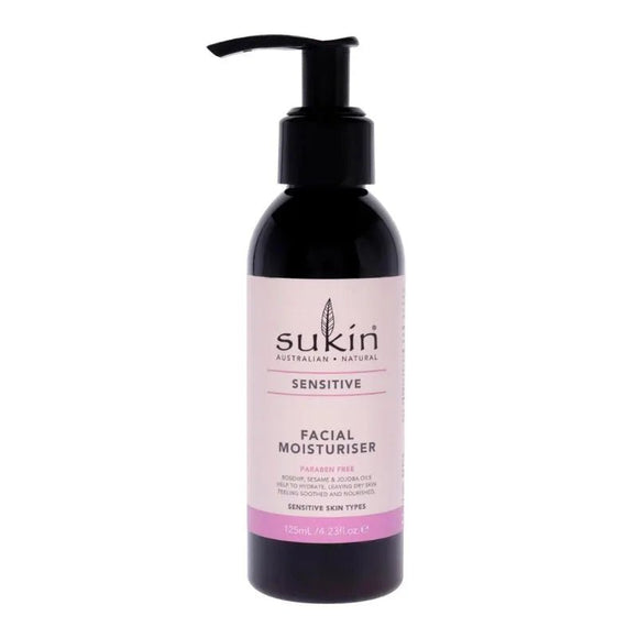 Sukin Sensitive Sensitive Facial Moisturiser 125ml - O'Sullivans Pharmacy