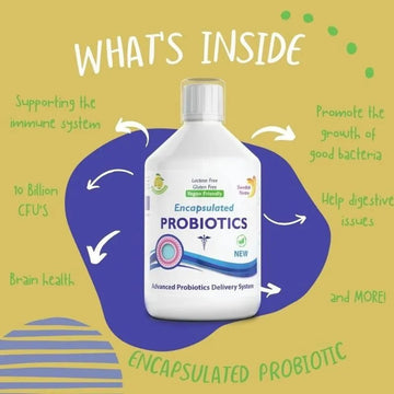 Swedish Nutra Encapsulated Probiotics 500ml - O'Sullivans Pharmacy