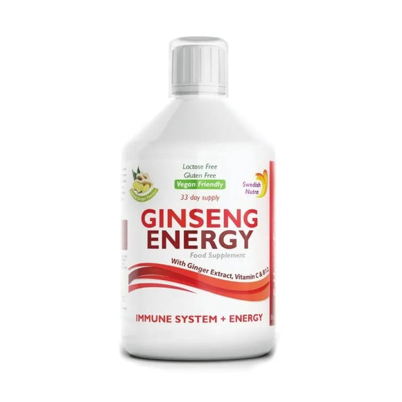 Swedish Nutra Ginseng Energy 500ml - O'Sullivans Pharmacy