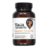 Taka Turmeric Organic Turmeric and Black Pepper Extract Caps 120 Pack - O'Sullivans Pharmacy