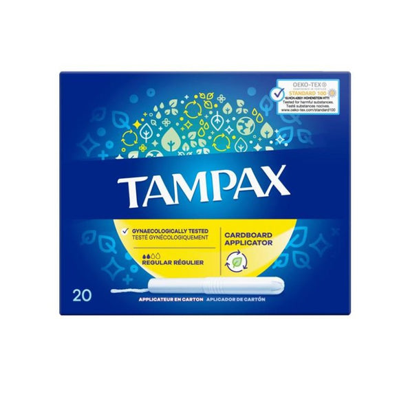 Tampax Regular 20 Pack - O'Sullivans Pharmacy - Toiletries - 4015400363033