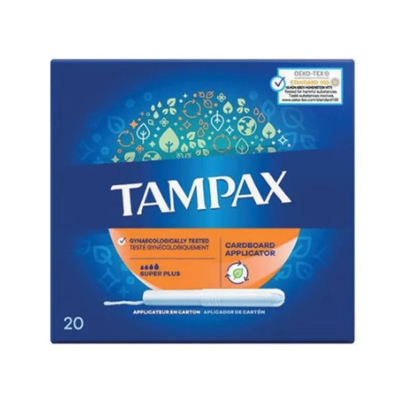 Tampax Super Plus 20 Tampons - O'Sullivans Pharmacy