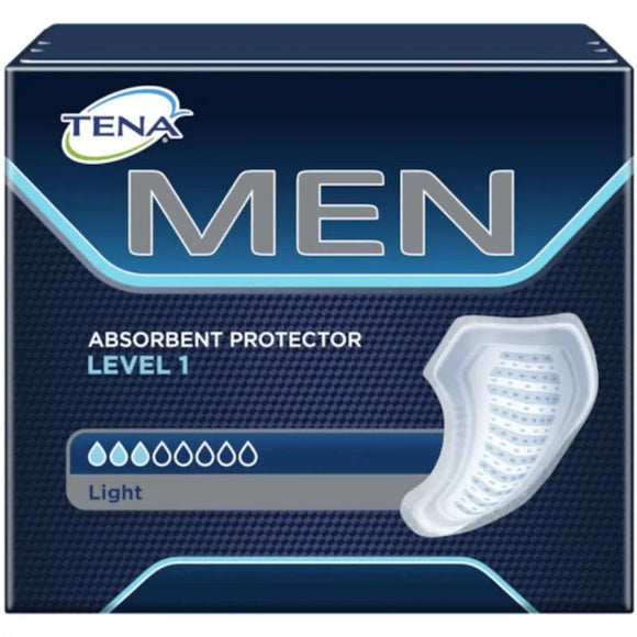 Tena Men Absorbent Protector Level 1 12 Pack - O'Sullivans Pharmacy