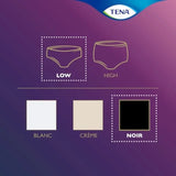 Tena Silhouette Low Waist Black Incontinence Underwear Large 9 Pack - O'Sullivans Pharmacy