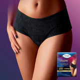 Tena Silhouette Low Waist Black Incontinence Underwear Large 9 Pack - O'Sullivans Pharmacy
