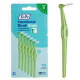 TePe Angle Green Interdental Brushes (Size 5) 6 Pack - O'Sullivans Pharmacy