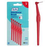 TePe Angle Red Interdental Brushes (Size 2) 6 Pack - O'Sullivans Pharmacy