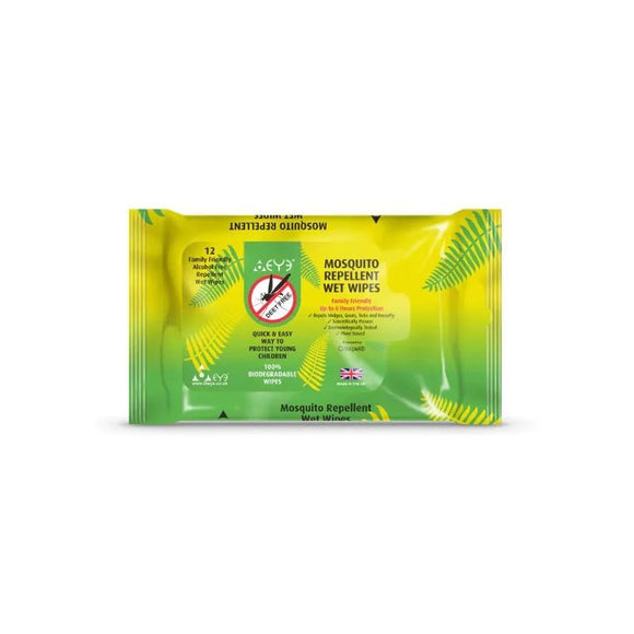 Theye Mosquito Repellent Wet Wipes - 12 pack - O'Sullivans Pharmacy