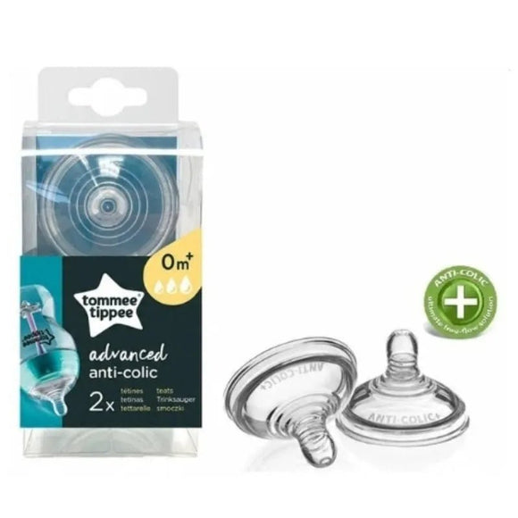 Tommee Tippee Advanced Anti Colic 0M+ Vari Flow Teat 2 Pack - O'Sullivans Pharmacy