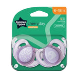Tommee Tippee Cherry Decorated 6M - 18M Latex Soothers 2 Pack - O'Sullivans Pharmacy