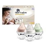 Tommee Tippee Closer To Nature Baby Bottles 0+ 3 x 150ml Pack - O'Sullivans Pharmacy